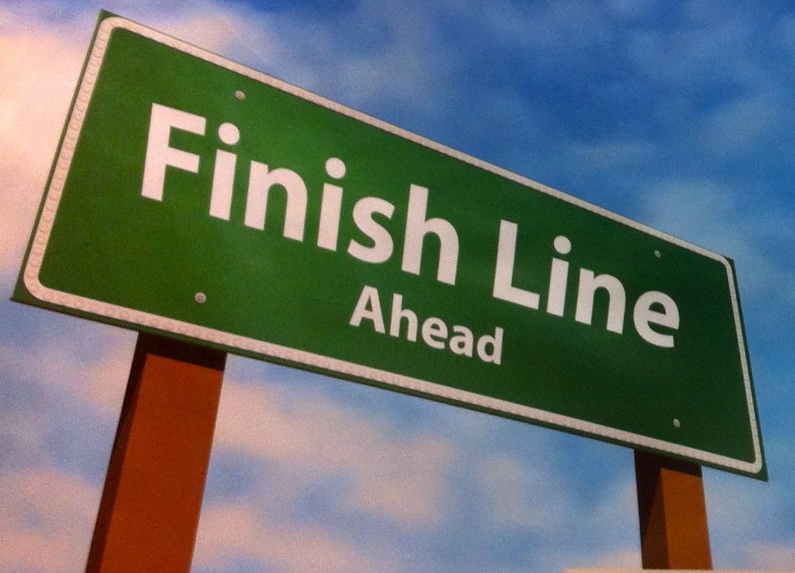 Finish line DE WEST