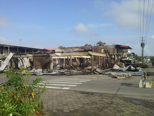 Read more about the article Brand richt grote schade aan in Nickerie