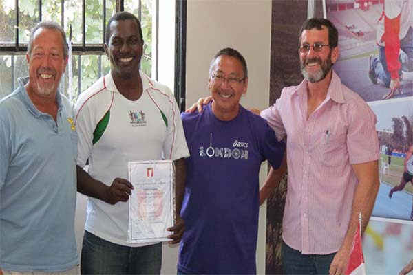 Read more about the article Raymond Gilson eerste Surinaamse IAAF Lecturer