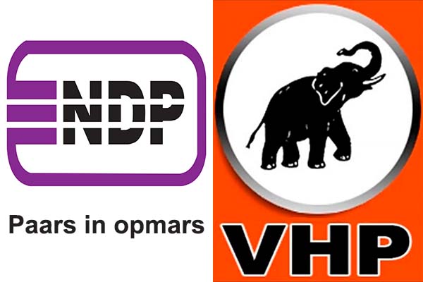 Read more about the article Samenwerking tussen NDP en VHP??