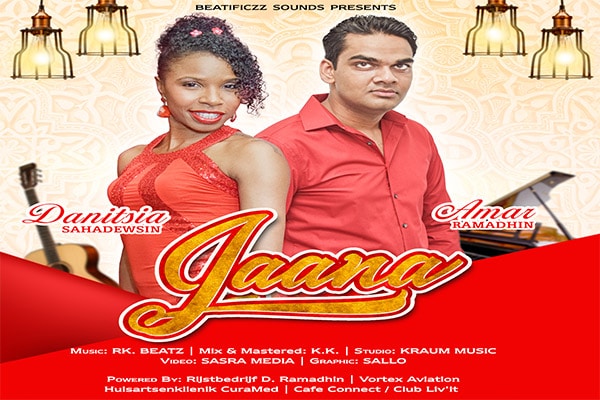 Read more about the article ‘Jaana’, nieuwste cover song van  Amar Ramadhin en Danitsia Sahadewsing