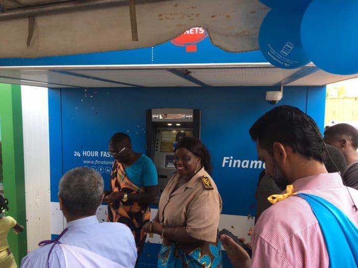 Read more about the article Finabank neemt ATM in gebruikt te Pokigron