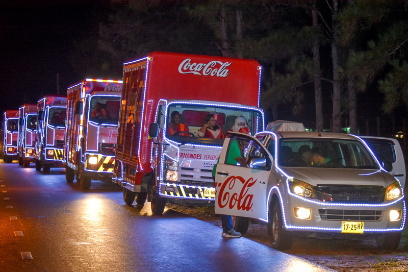 Read more about the article Publiek enthousiast over Coca-Cola caravan