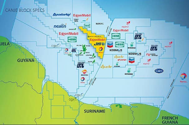 Read more about the article Guyana en Suriname in staat goedkope, schonere olie te leveren