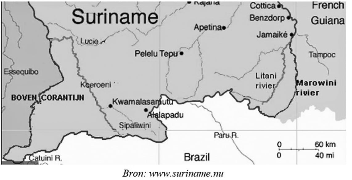 Read more about the article ‘Grensgeschil Suriname en Guyana valt niet onderling te regelen’