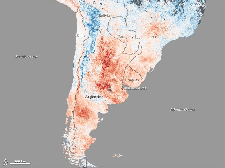 Read more about the article Zuid-Amerika: ‘Hittegolf kan temperaturen tot bijna 50 graden verhogen’