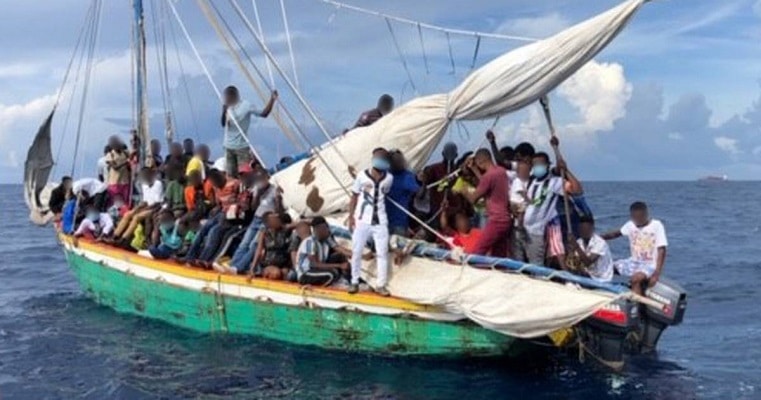 Read more about the article Sterke toename Haïtiaanse bootvluchtelingen
