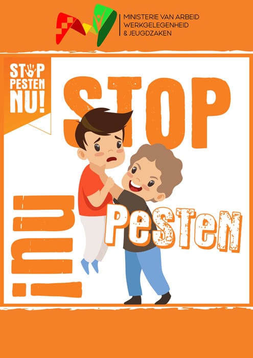 Read more about the article AWJ roept op om te stoppen met pesten