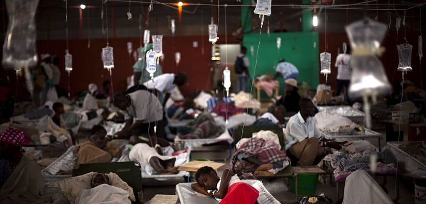 Read more about the article Cholera-uitbraak Haïti, bendes belemmeren hulpverlening