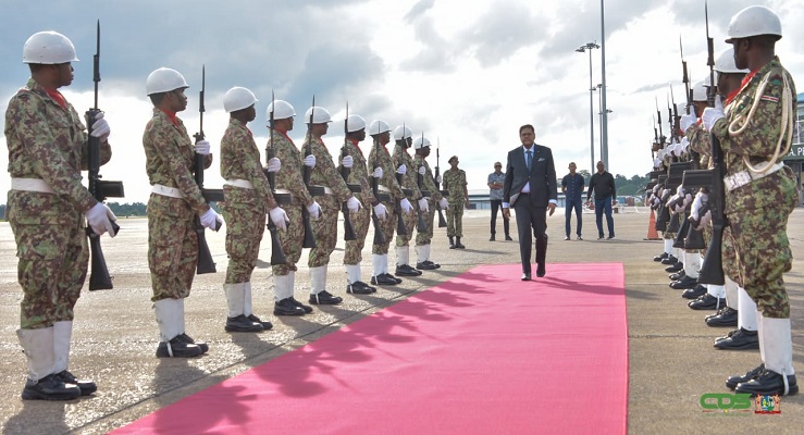 Read more about the article President naar Saoedi-Arabië voor CARICOM-top