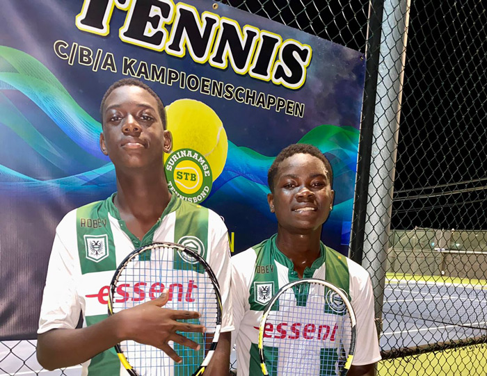 Read more about the article Jeugdige tennissers uit Commewijne leveren mooie prestatie