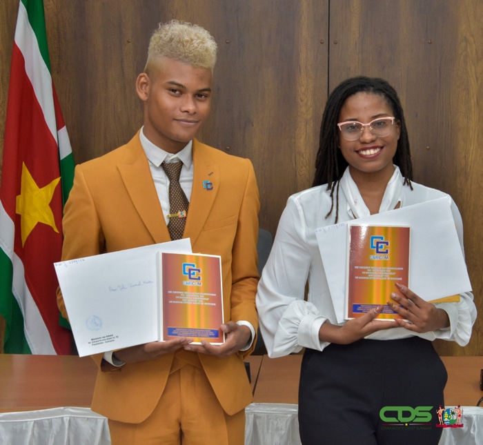 Read more about the article Zamuël en King nieuwe Caricom-jeugdambassadeurs