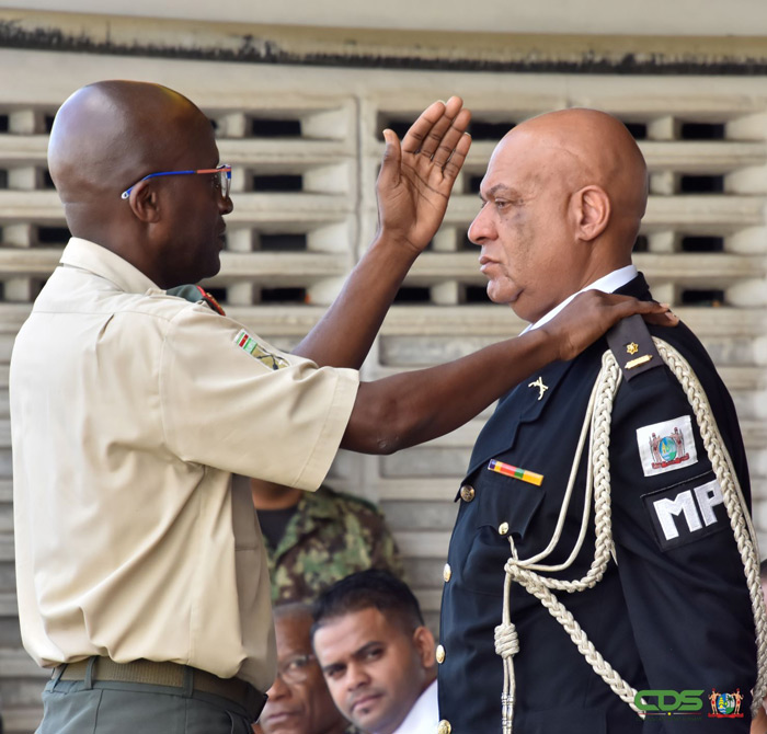 Read more about the article Majoor Samuels neemt leiding over bij Korps Militaire Politie