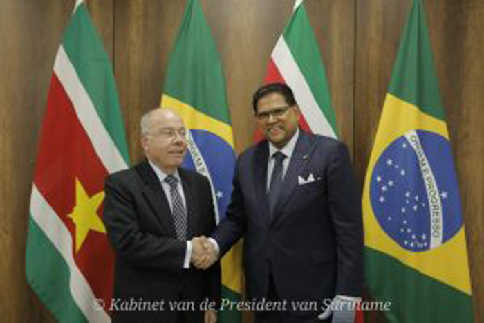 Read more about the article Suriname en Brazilië wensen meer diepgang in relatie