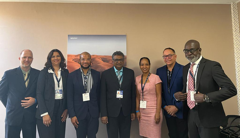 Read more about the article Ministers van Financiën van Suriname en Curaçao gaan samenwerking aan