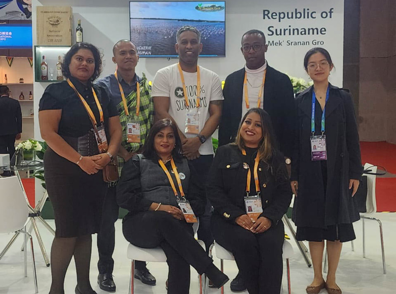 Read more about the article Succesvolle deelname Suriname aan 7e China International Import Expo