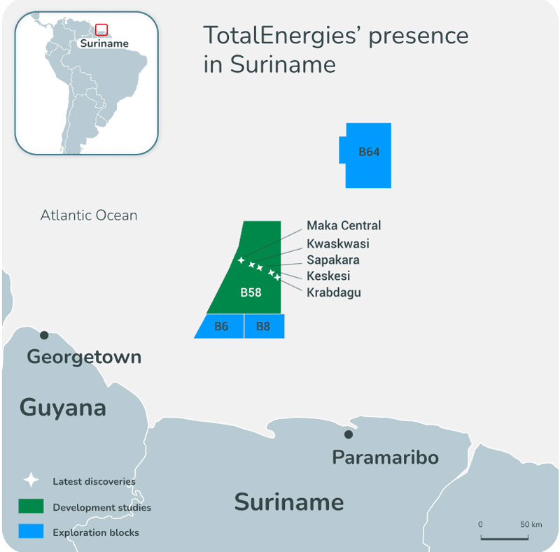 Read more about the article Expansie van TotalEnergies versterkt offshore olievooruitzichten van Suriname
