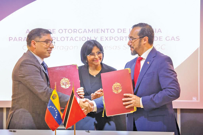 Read more about the article Trinidad, Venezuela en Shell ondertekenen Dragon-gasvergunning