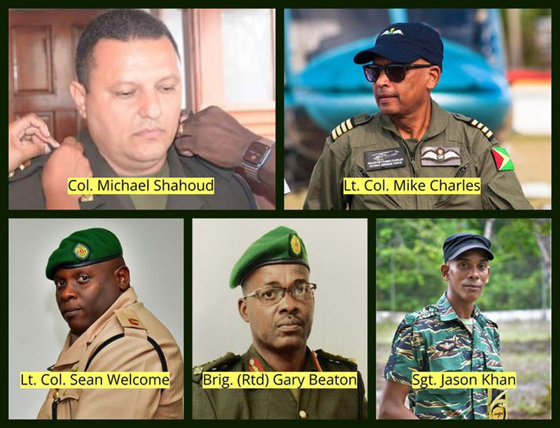 Read more about the article Vijf Guyanese soldaten komen om bij een helikoptercrash