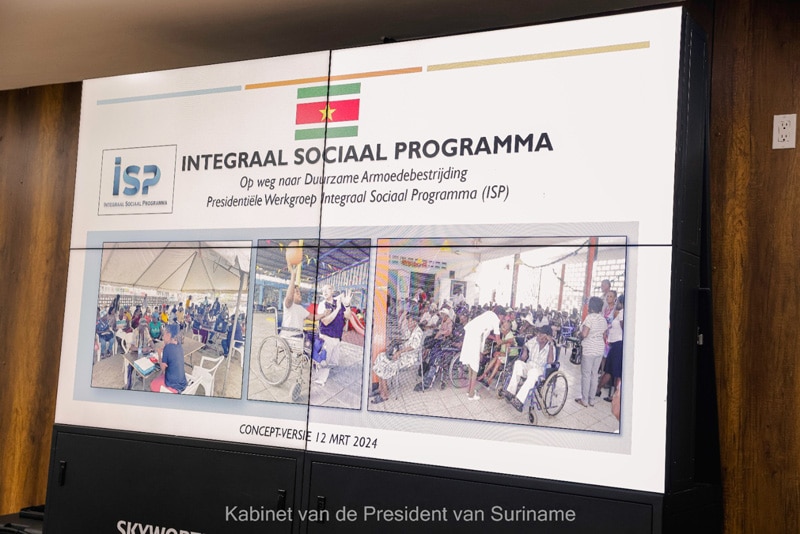 Read more about the article President geïnformeerd over voortgang Integraal Sociaal Programma