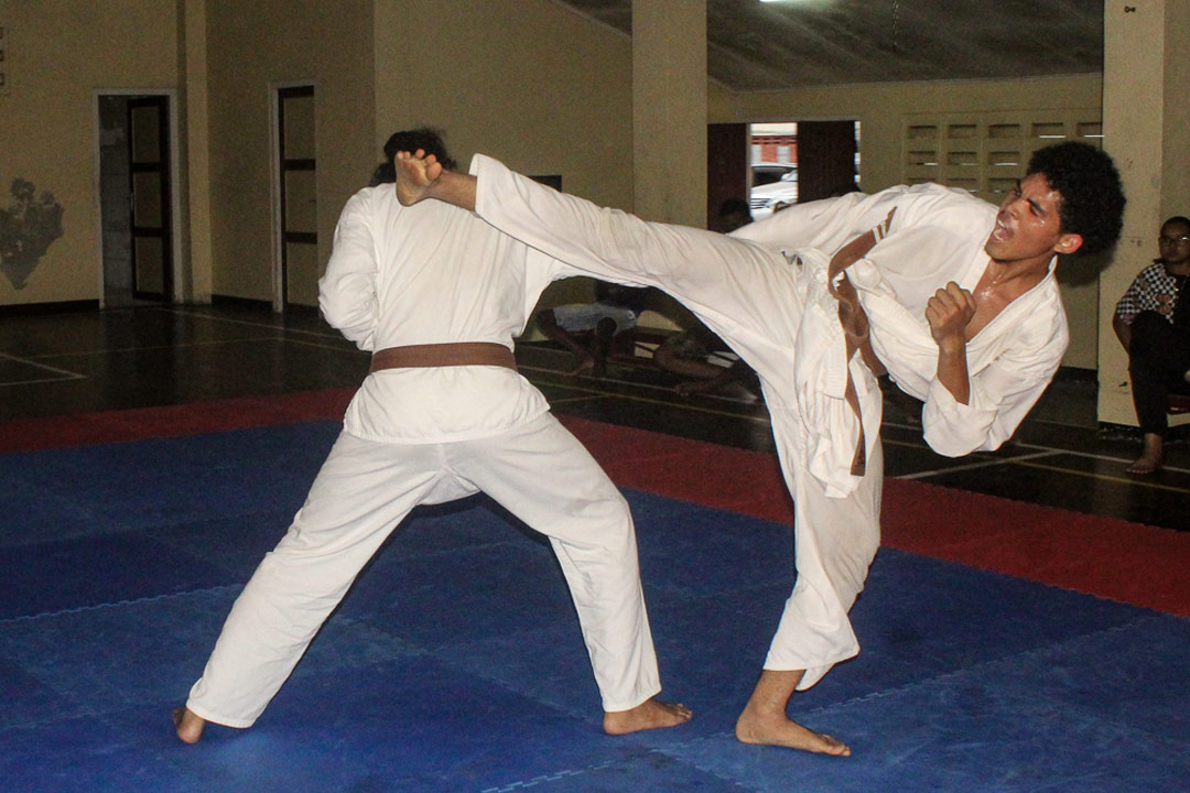 Read more about the article Karateka James Middellijn behaalt 1e dan