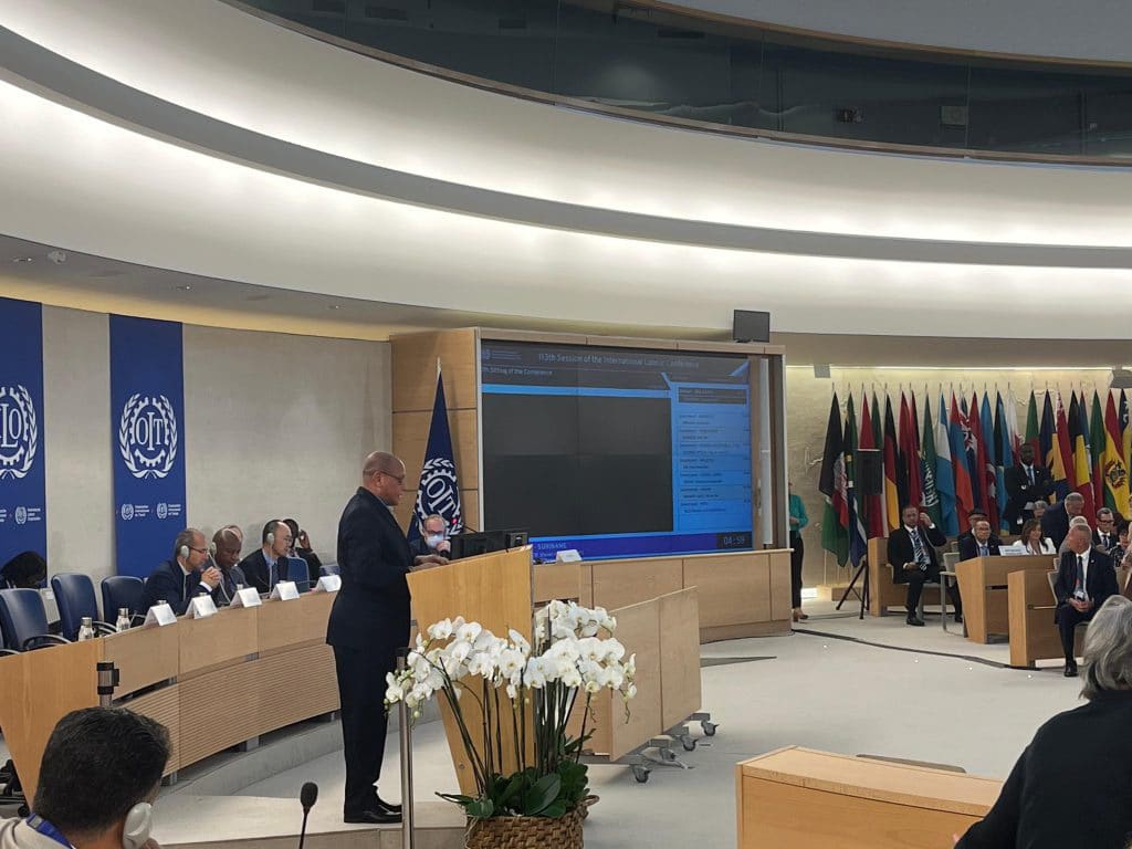 ILO-conferentie-AWJ-minister-benadrukt-Decent-Work ILO-conferentie-AWJ-minister-benadrukt-Decent-Work