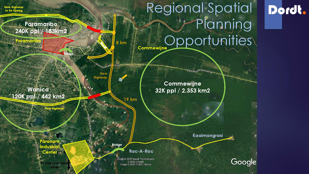 Read more about the article ‘Commewijne strategisch knooppunt voor nieuwe luchthaven en ringweg’