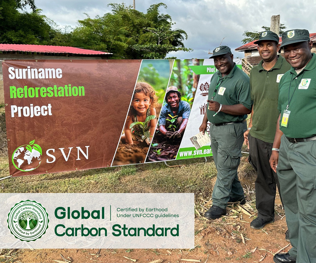 Read more about the article SVN Suriname behaalt als eerste CARICOM-organisatie VN-geaccrediteerde certificering voor herbebossingsproject