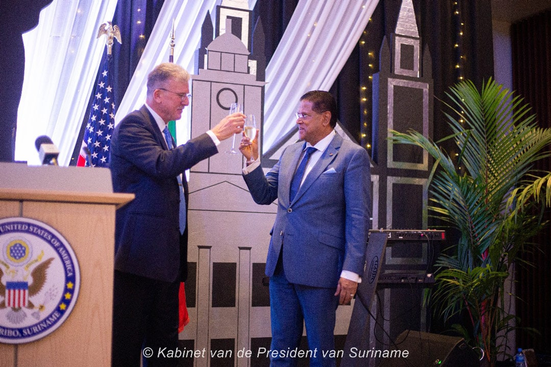 Read more about the article Relatie met Suriname centraal bij onafhankelijkheidsviering VS