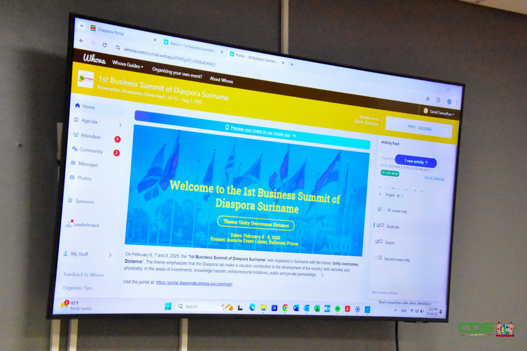Read more about the article Suriname start digitale projectendatabase voor wereldwijde diaspora