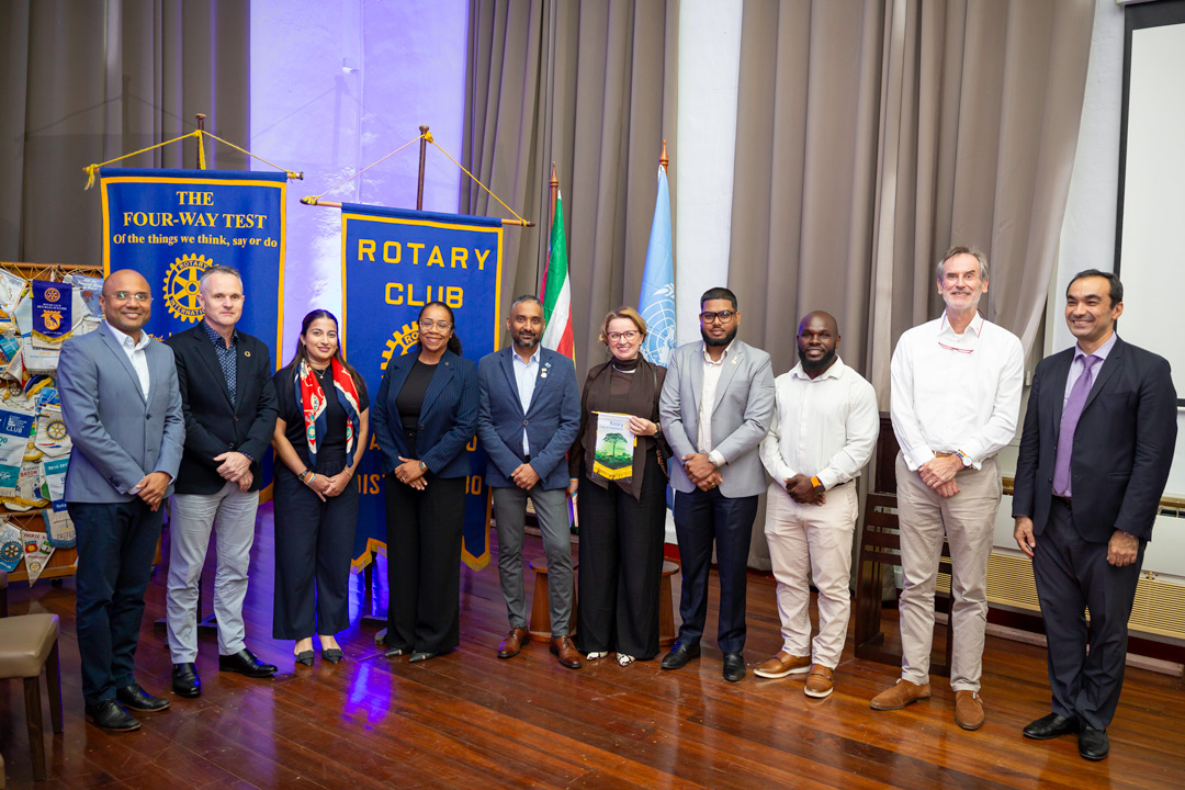 Read more about the article Rotary Paramaribo viert VN-jubileum met focus op duurzame ontwikkelingsdoelen