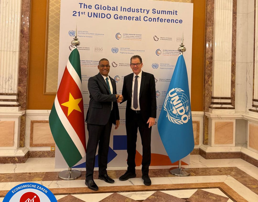 Read more about the article Suriname en UNIDO versterken samenwerking voor industriële ontwikkeling