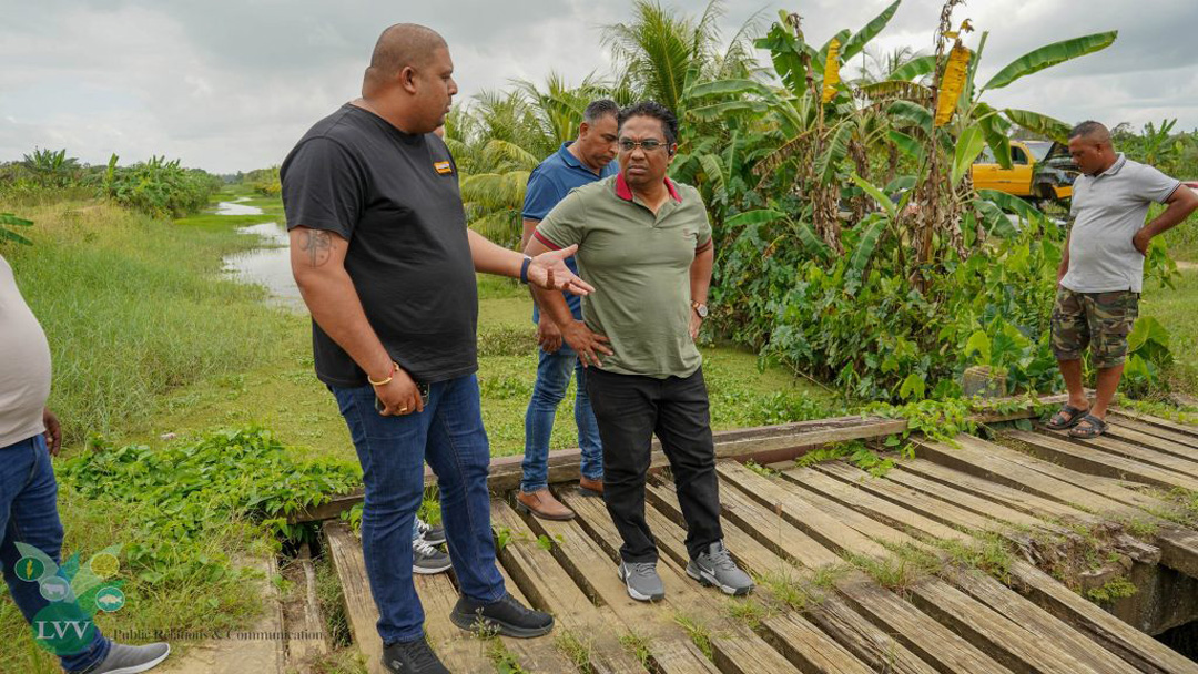 Read more about the article Dertien bruggen in Saramacca worden hersteld