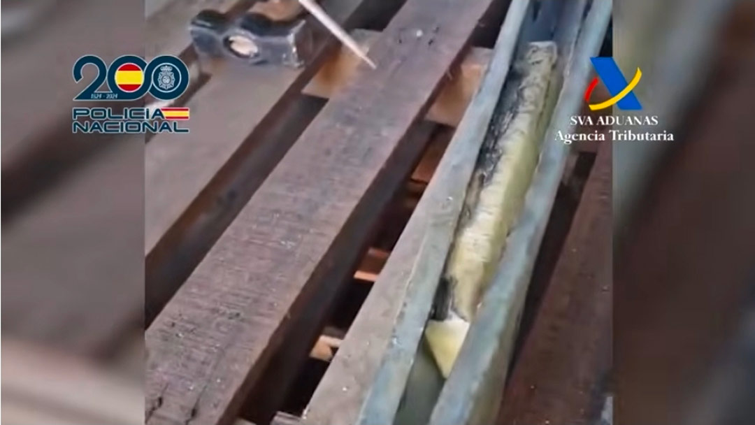 Read more about the article 120 kilo cocaïne uit Suriname onderschept in Spanje