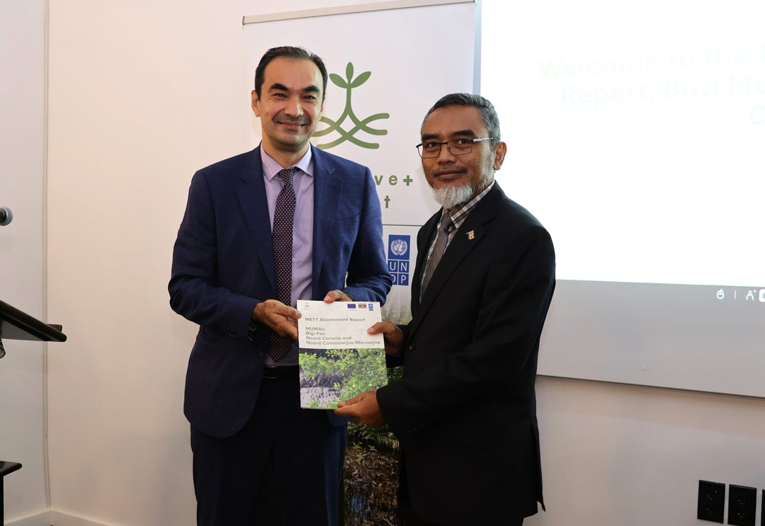 Read more about the article Mangrove+ Project versterkt Suriname met nieuwe apparatuur en training