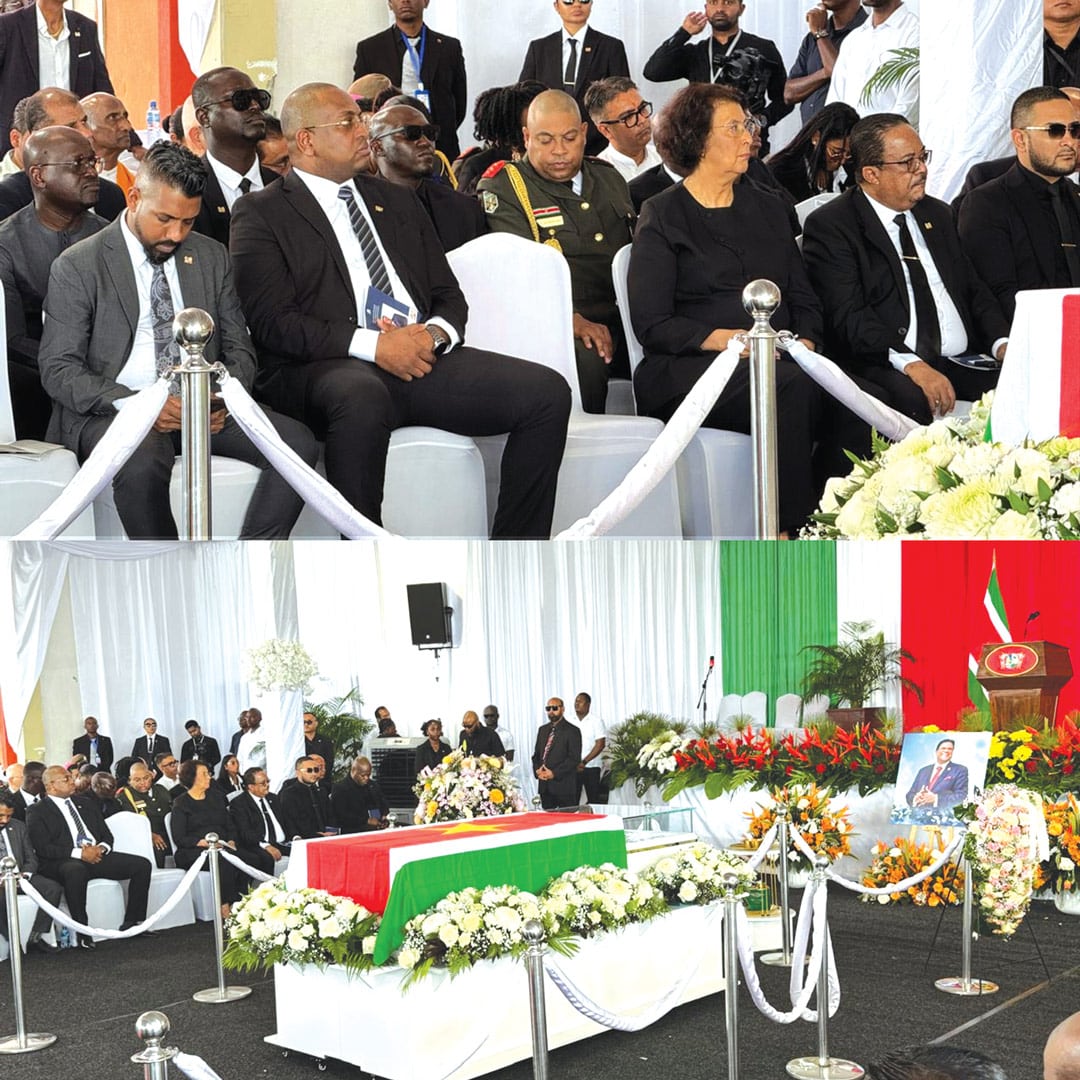 Read more about the article Samenleving neemt massaal afscheid van ex-president Santokhi