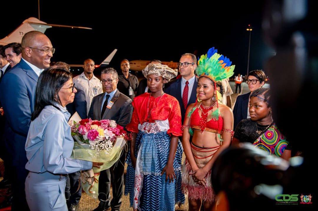 Venezolaanse-president-Delcy-Rodríguez-bezoek-suriname