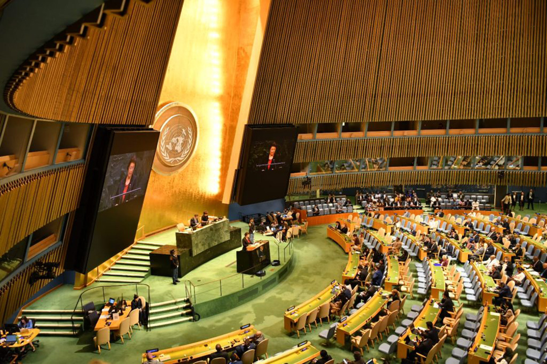 president-Simons-VN-verenigde-naties-UN